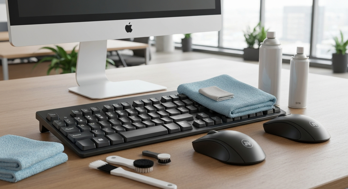 Sanitizing Tech: How to Clean Office Computers Safely
