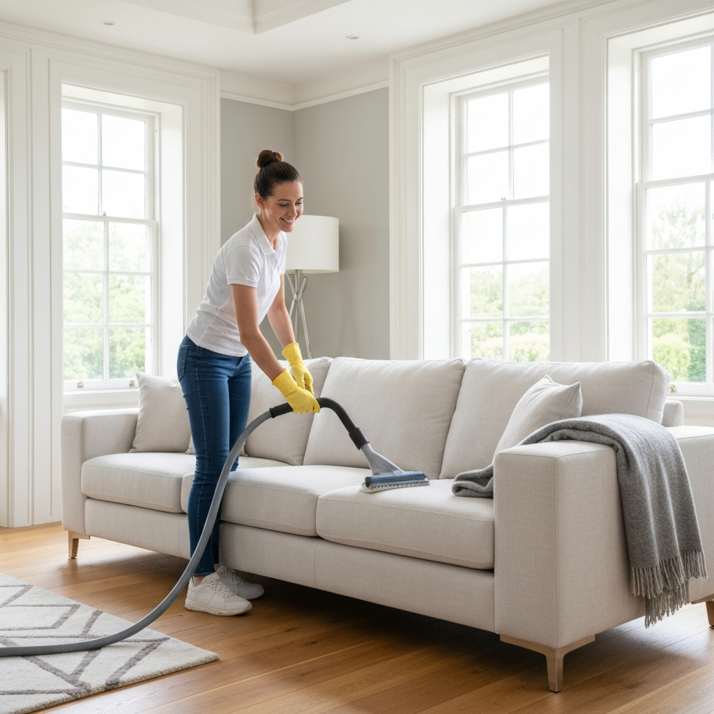 How to Remove Tough Stains from Fabric Sofas