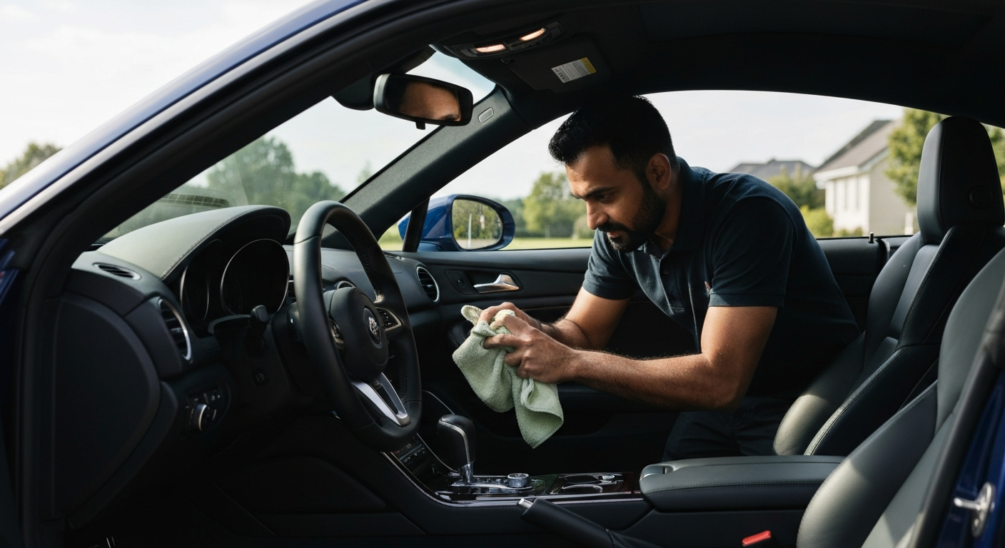 Premium Car Cleaning at Home