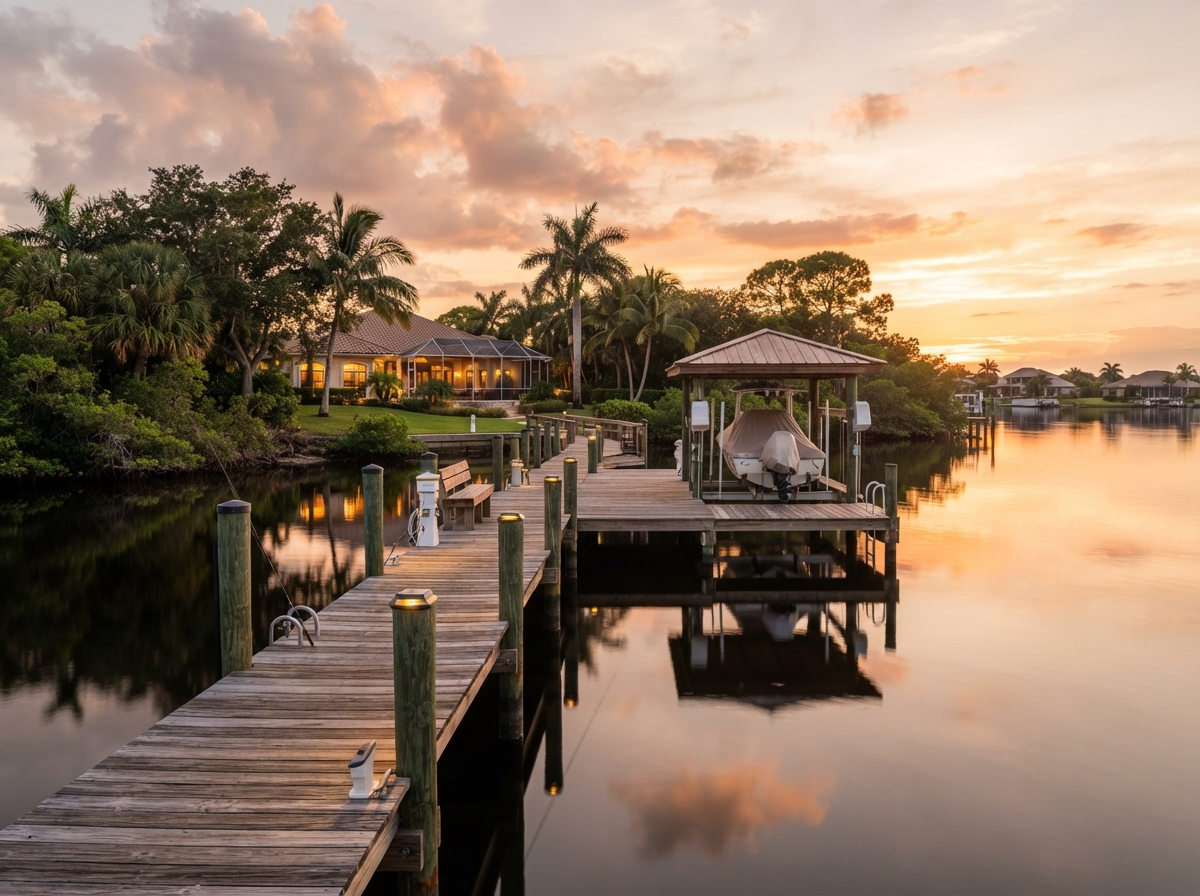 Port St. Lucie luxury waterfront homes and golf community real estate in Palm Beach County, Florida