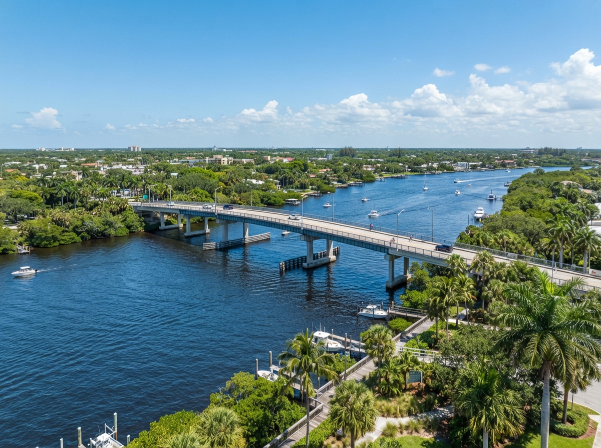 Palm City luxury waterfront homes and golf community real estate in Palm Beach County, Florida