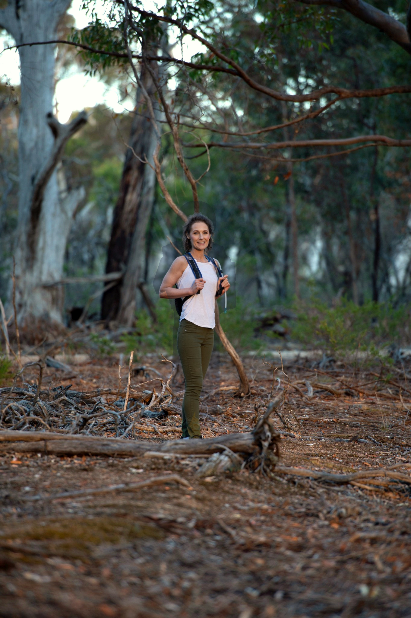 Katie Larking enjoying nature outdoors