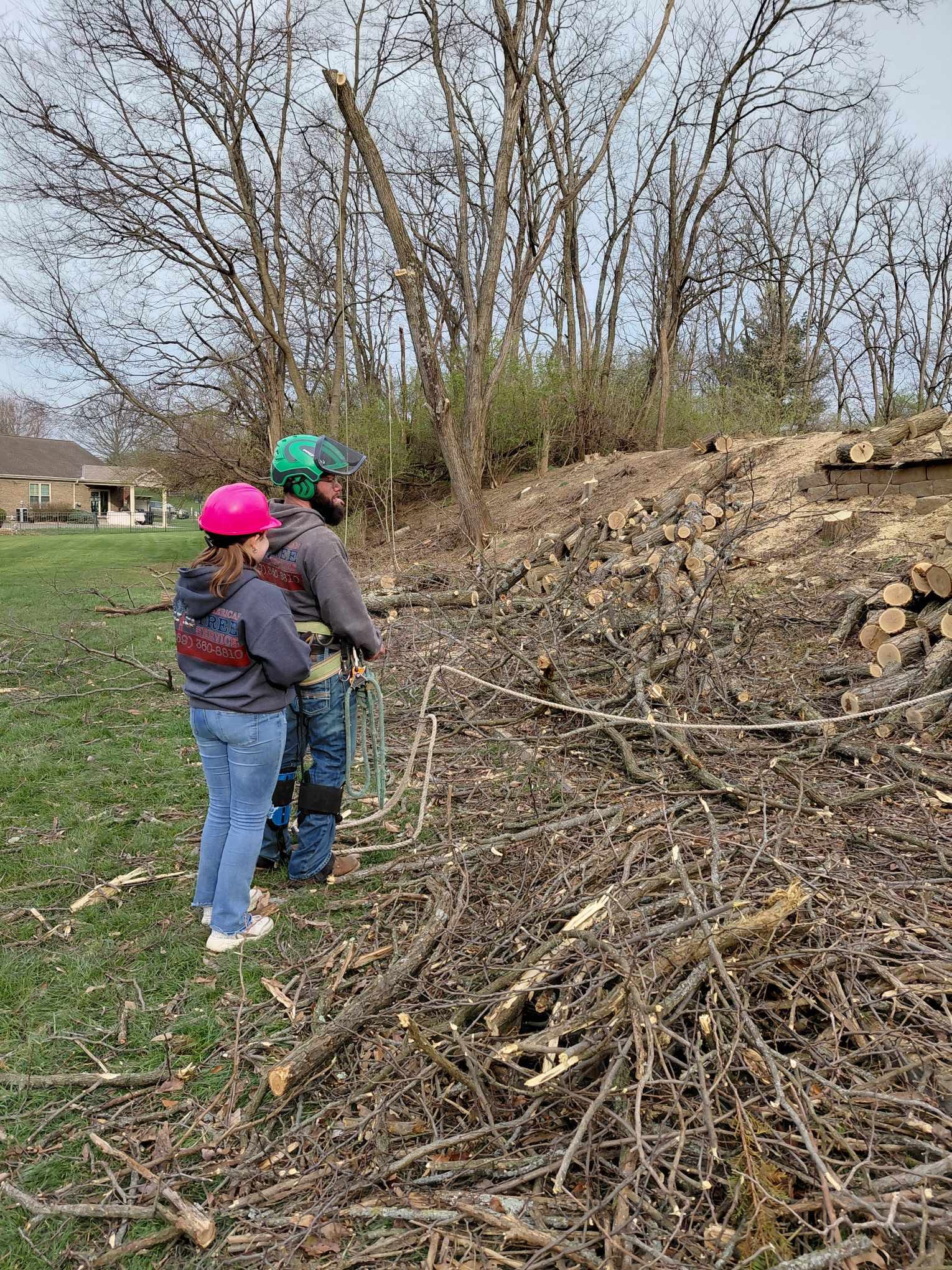Storm damage cleanup project in Northern Kentucky