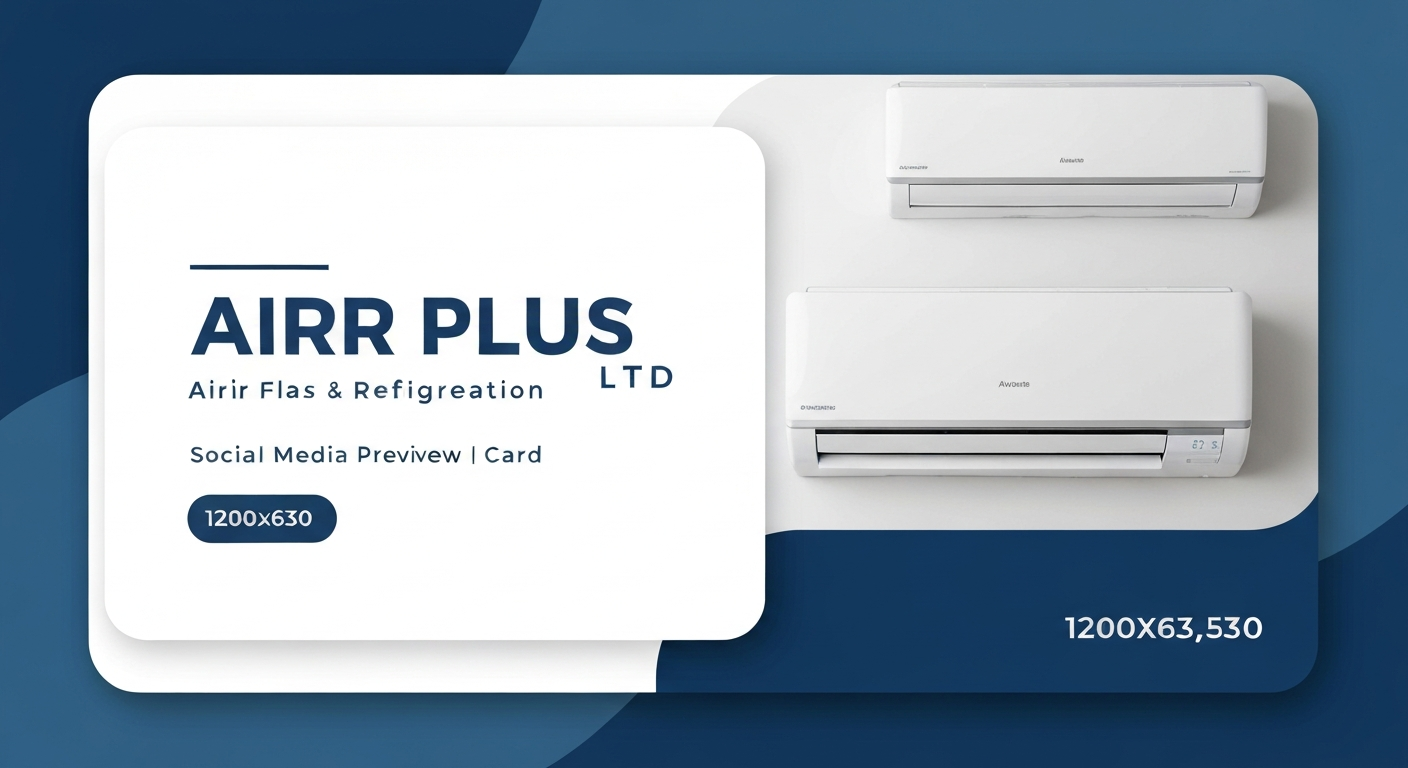 AIRR PLUS LTD —Professional Air Conditioning & Refrigeration