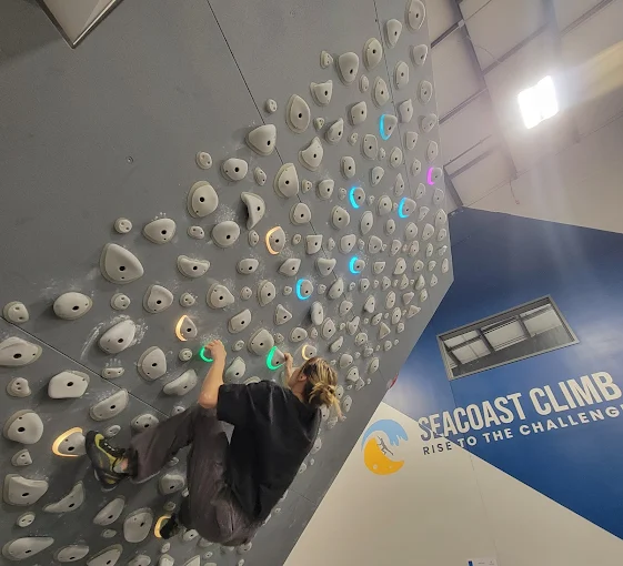 Climbers at Seacoast Climb