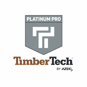 TimberTech Platinum Pro Contractor Badge — Deck World Certified