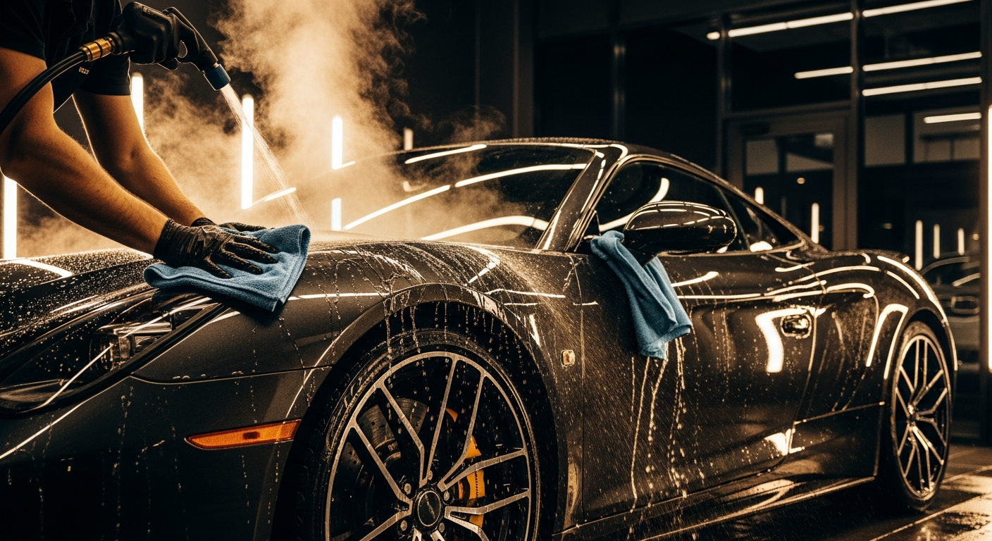 Luxury auto detailing
