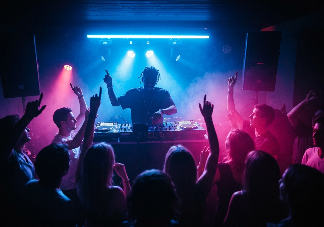 Live Concert Crowd