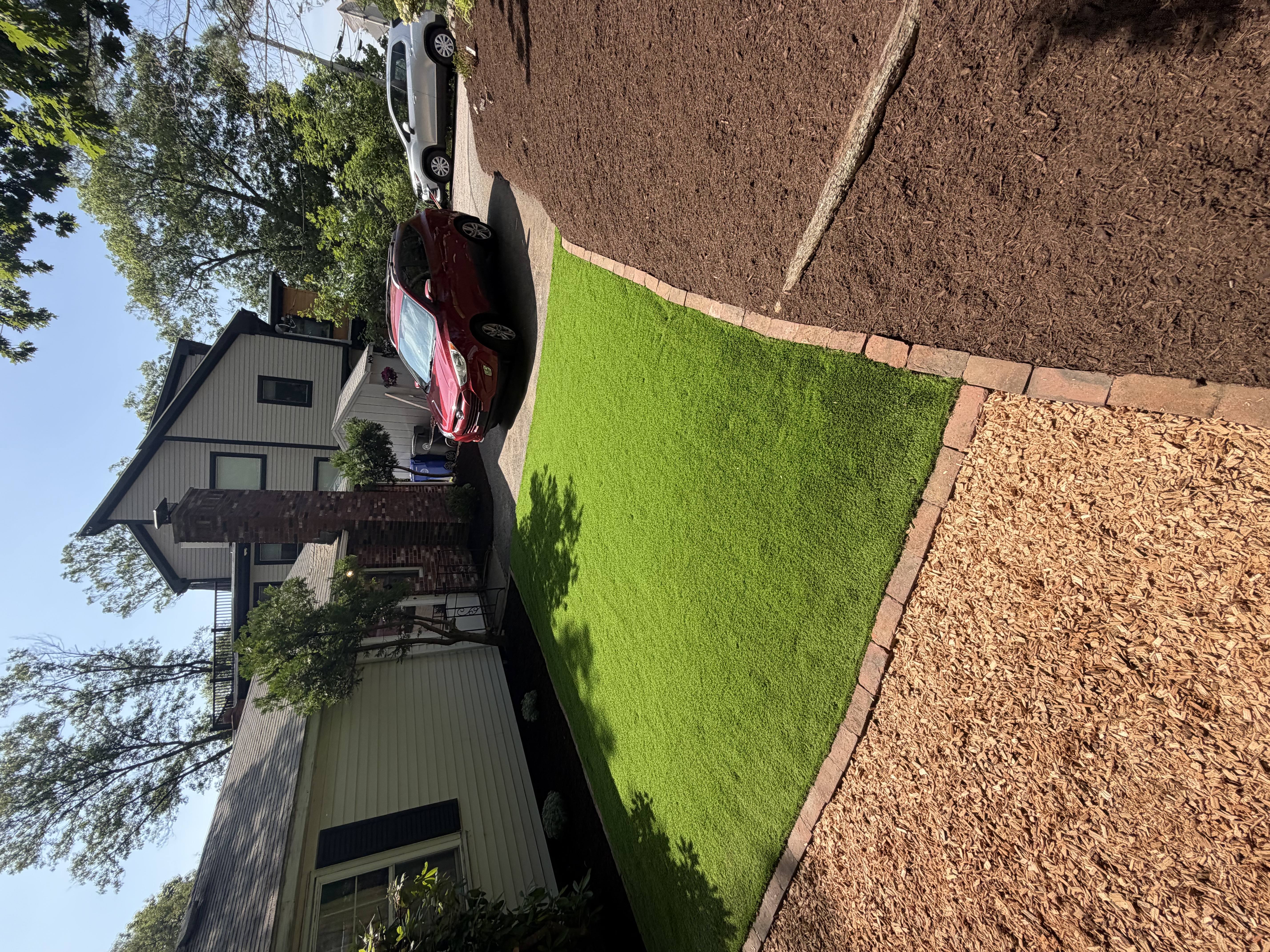 After lawn care Lexington MA