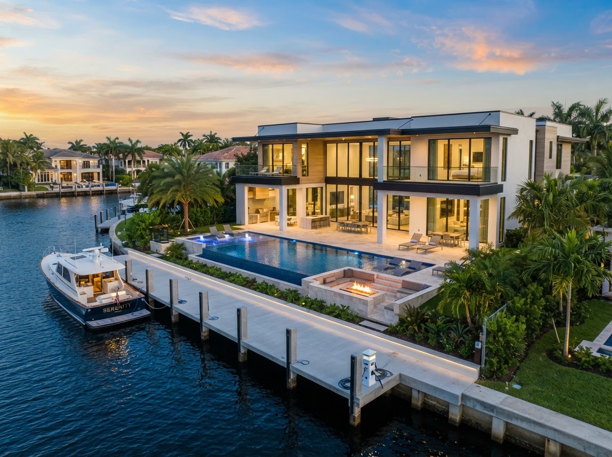 41 Nurmi Drive Island Mansion — Modern Las Olas Isles Estate at 41 Nurmi Drive, Fort Lauderdale, FL 33301