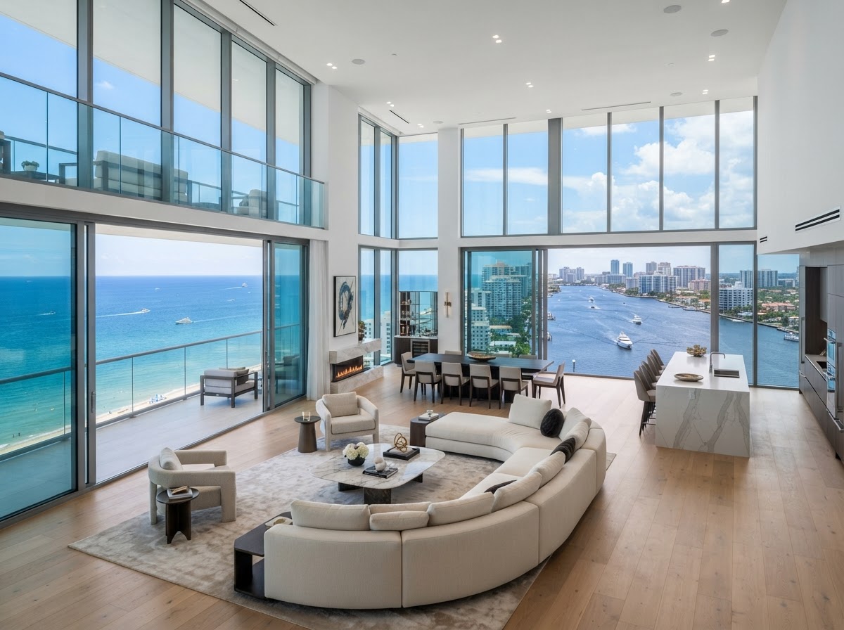 525 N Beach Blvd Sky Penthouse #2201 — Direct Oceanfront Sky Penthouse at 525 N Fort Lauderdale Beach Blvd #2201, Fort Lauderdale, FL 33304