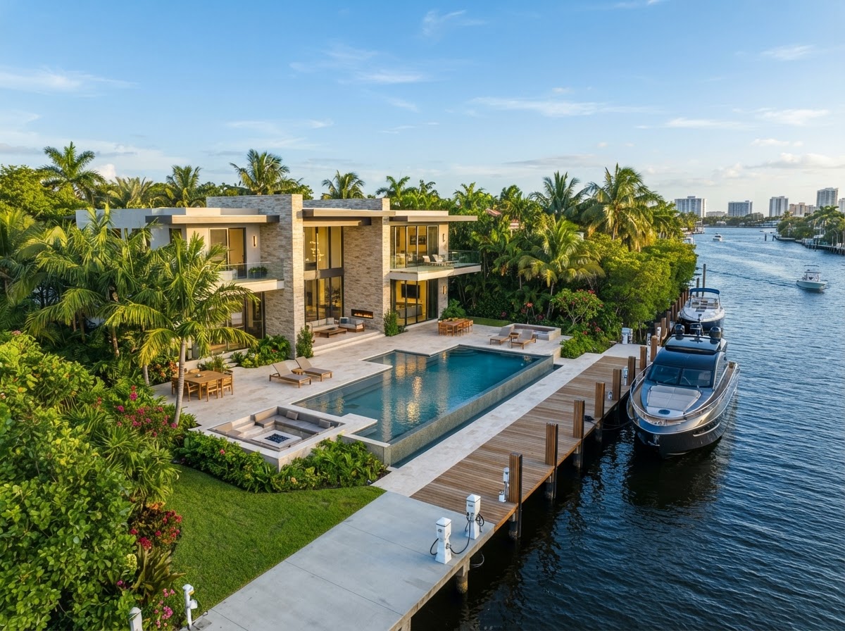 615 Idlewyld Drive Estate — Idlewyld Deep-Water Estate at 615 Idlewyld Drive, Fort Lauderdale, FL 33301
