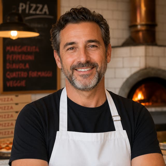 Marco T., pizzeria owner