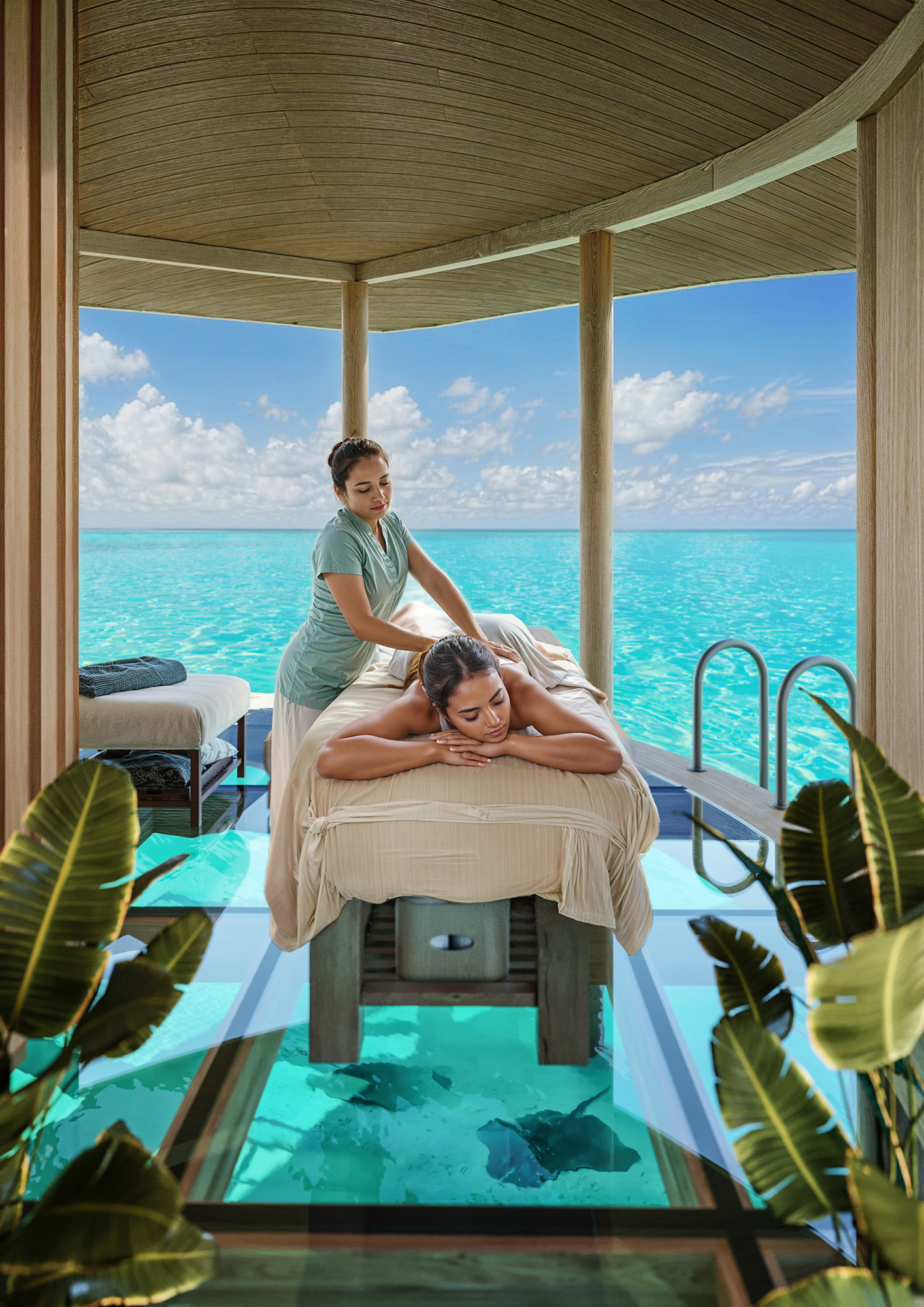 Panorámás óceáni SPA és wellness pihenőközpont