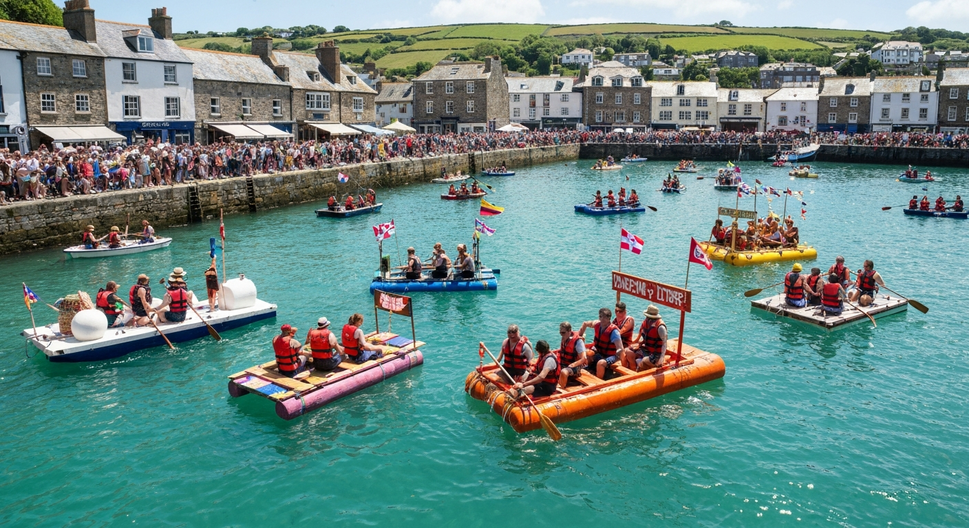 Looe Raft Race