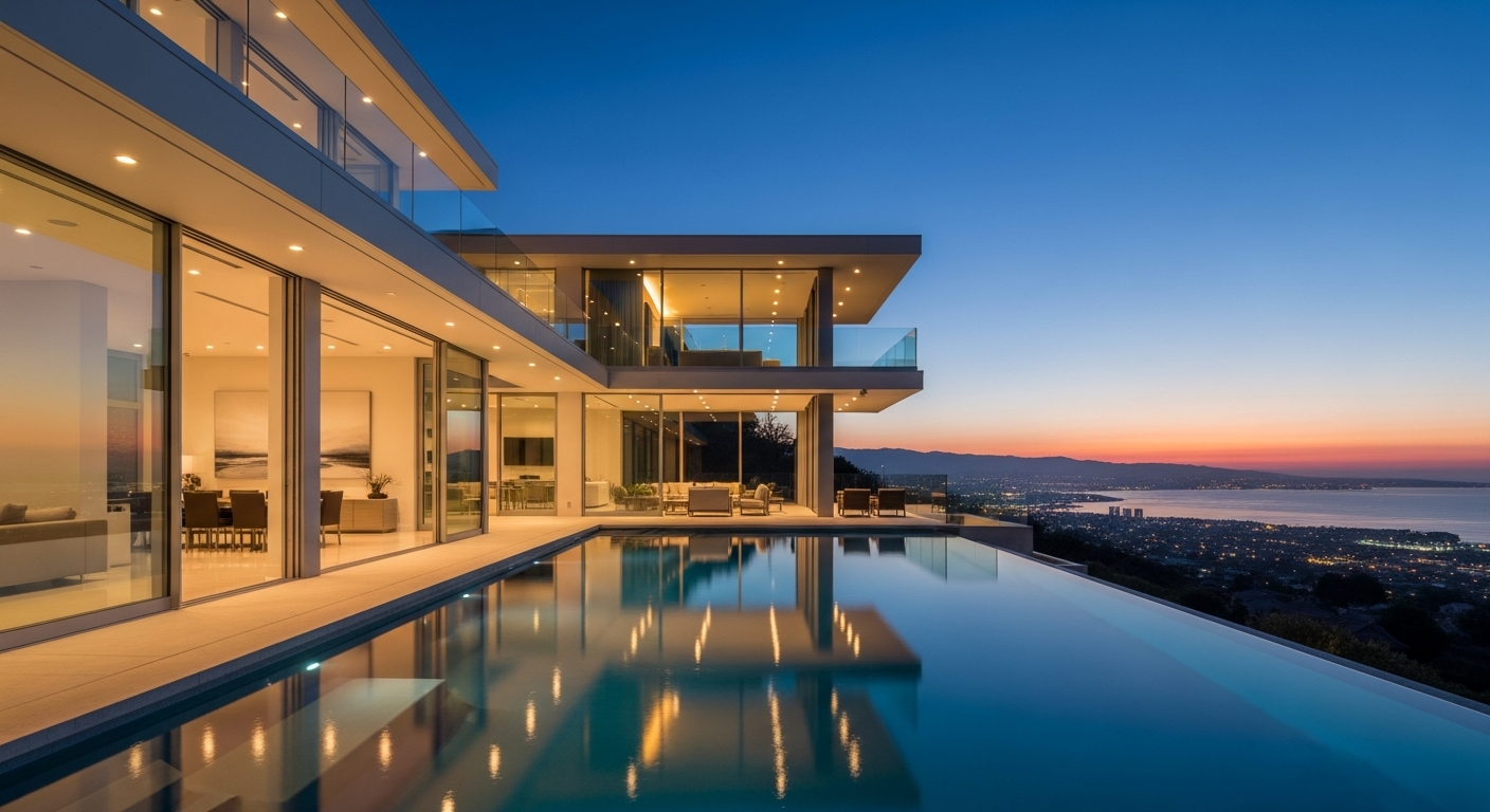 Luxury Real Estate Hero Architecture
