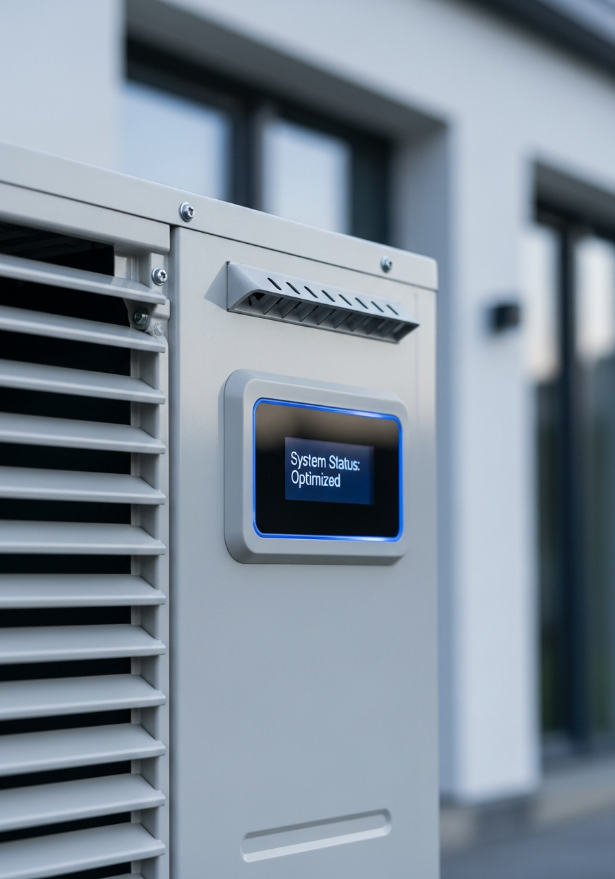 High-efficiency modern HVAC unit