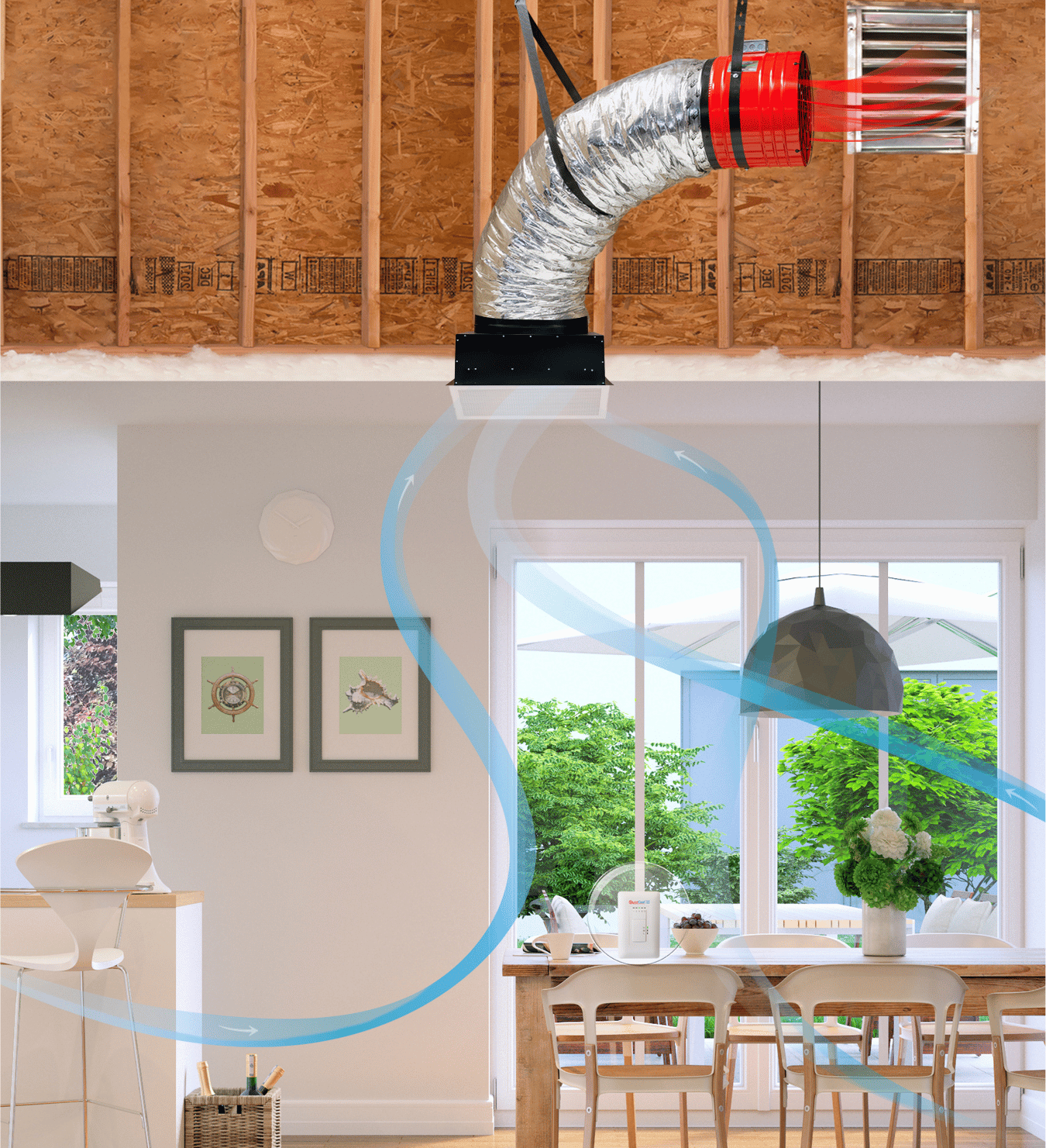 QuietCool Whole House Fan