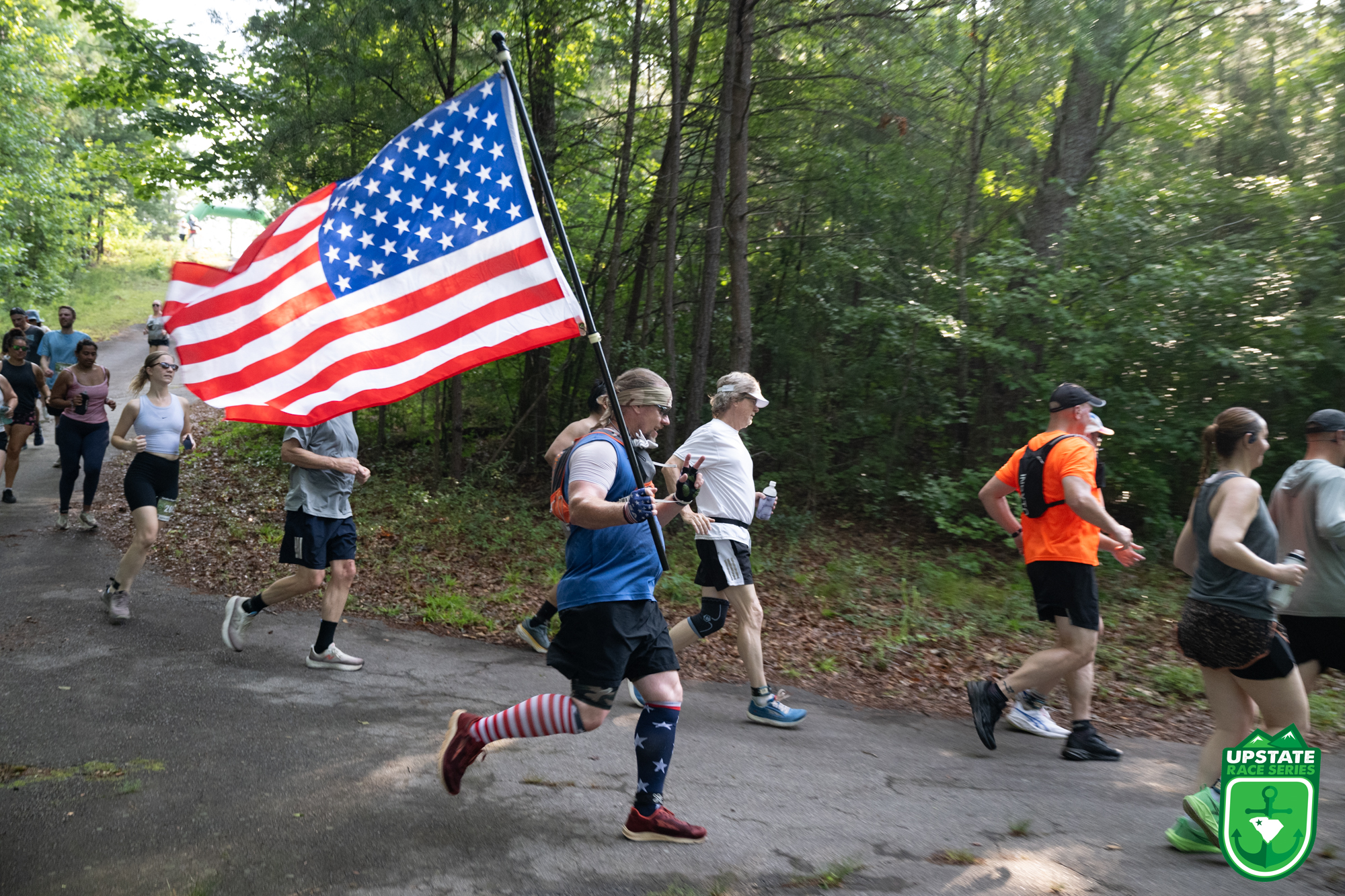 Old Glory on the Trail