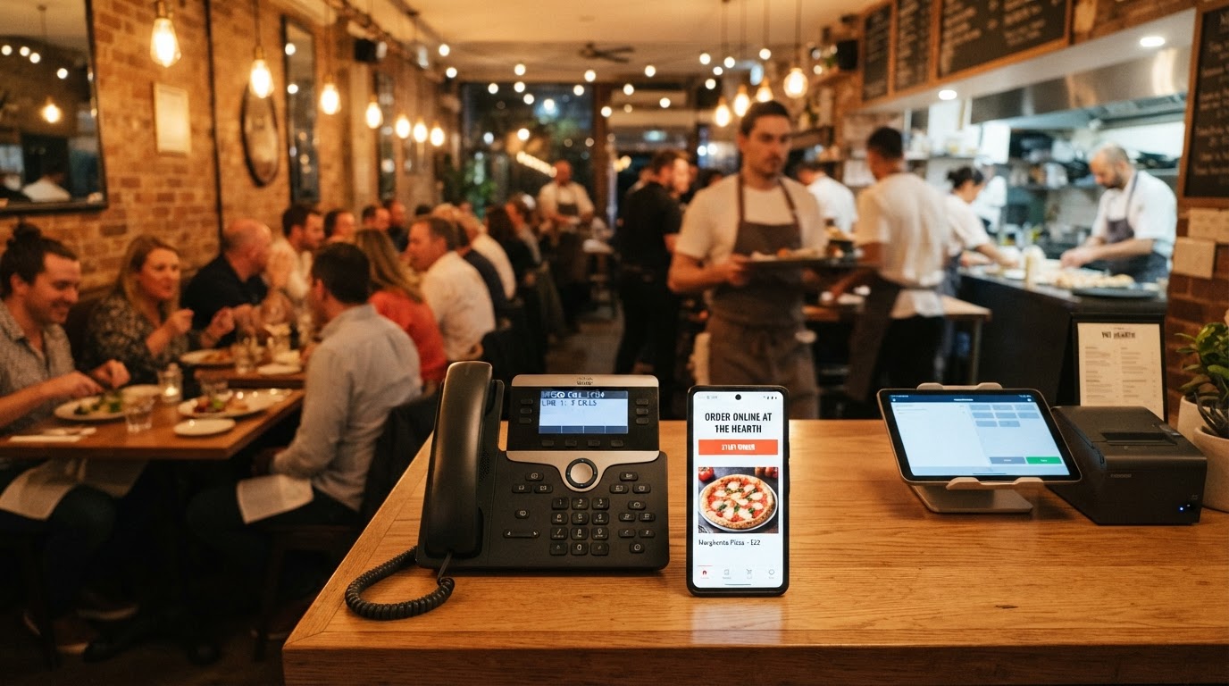 Restaurant missed-call text-back system helping customers order online