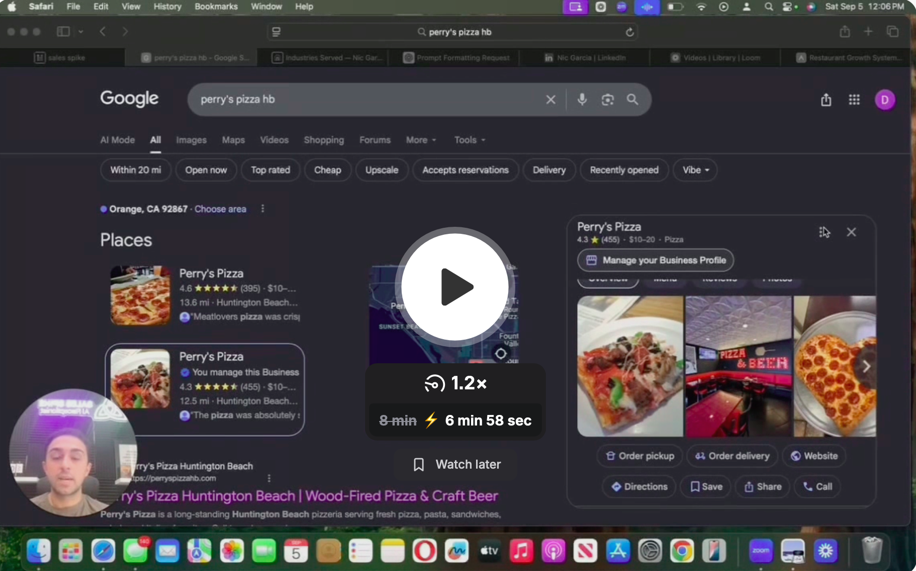 Dino Sdrales Loom Walkthrough of Sales Spike