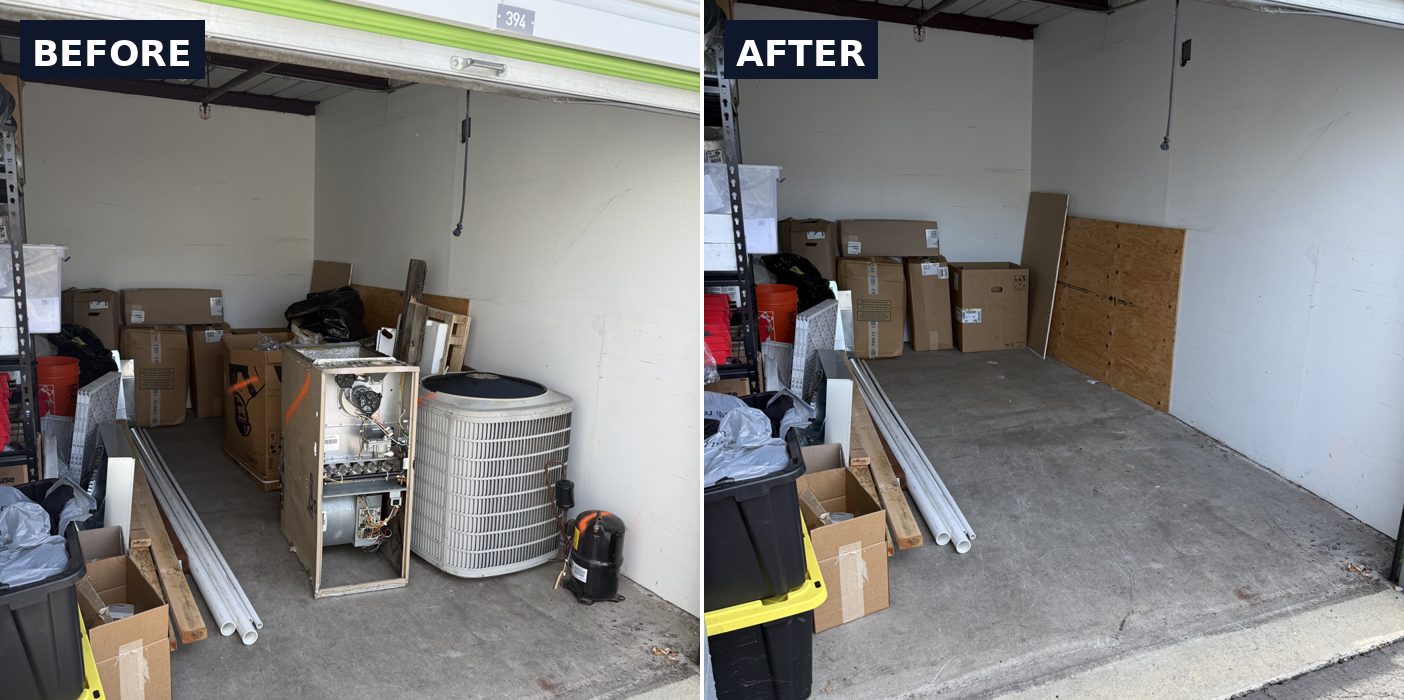 Appliance Removal before and after junk removal in Discovery Bay, CA