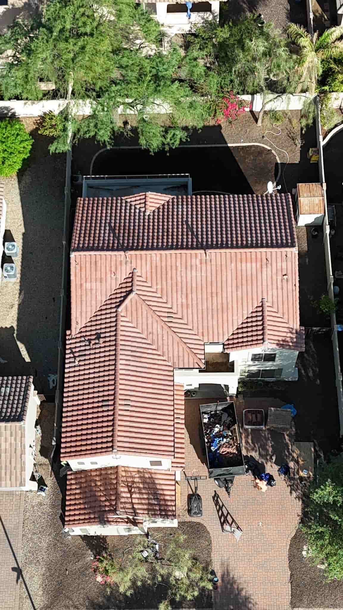 Residential roof replacement Phoenix AZ — tile and shingle installation