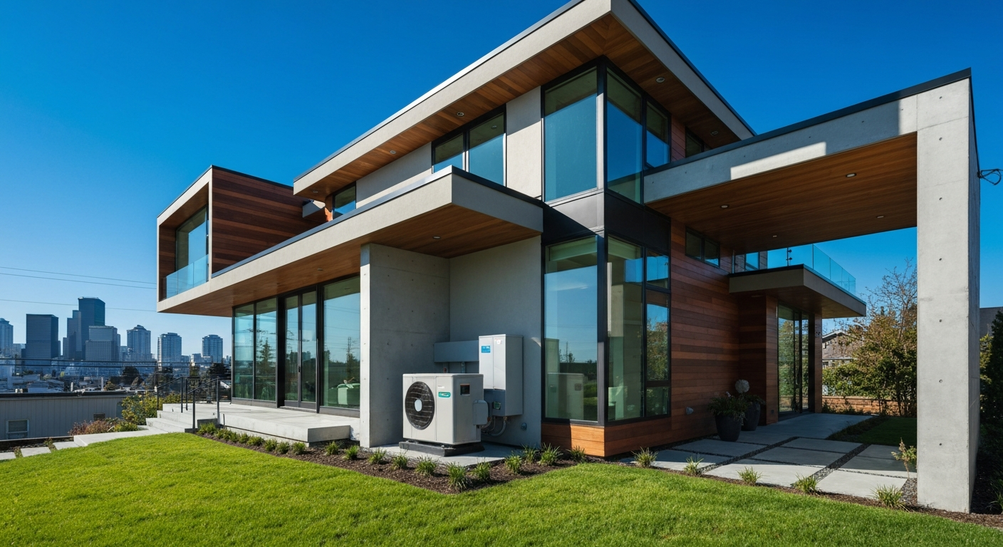 Energy efficient home with heat pump — Seattle rebate programs 2026