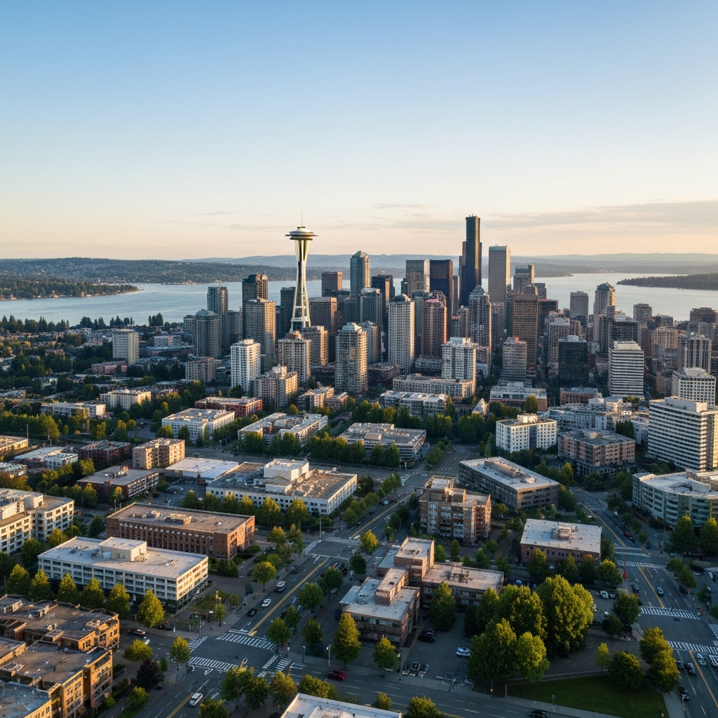 Modern ductless heat pump installation in a Bellevue home
