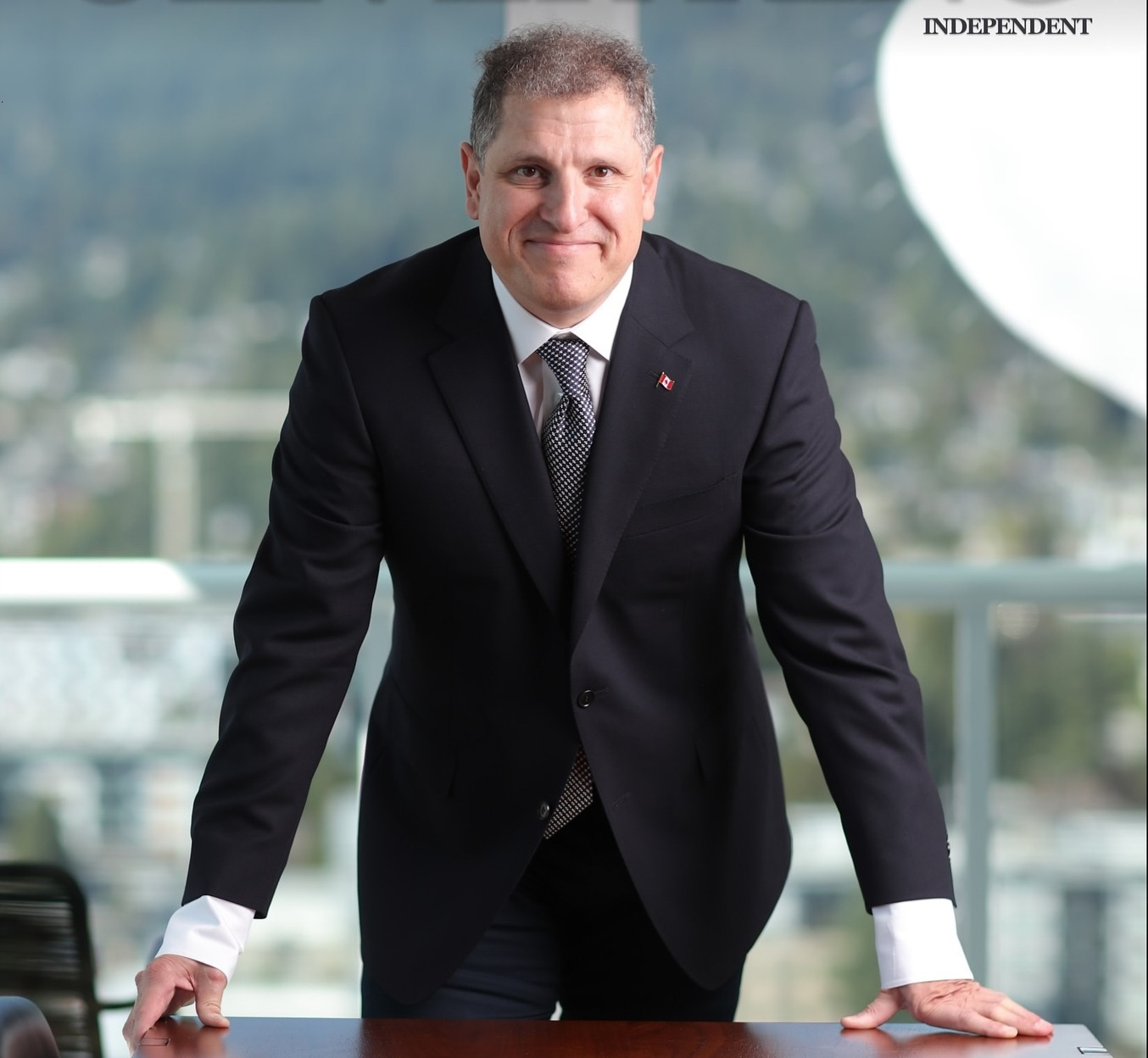 Oliver King, independent candidate for Mayor of North Vancouver, professional headshot