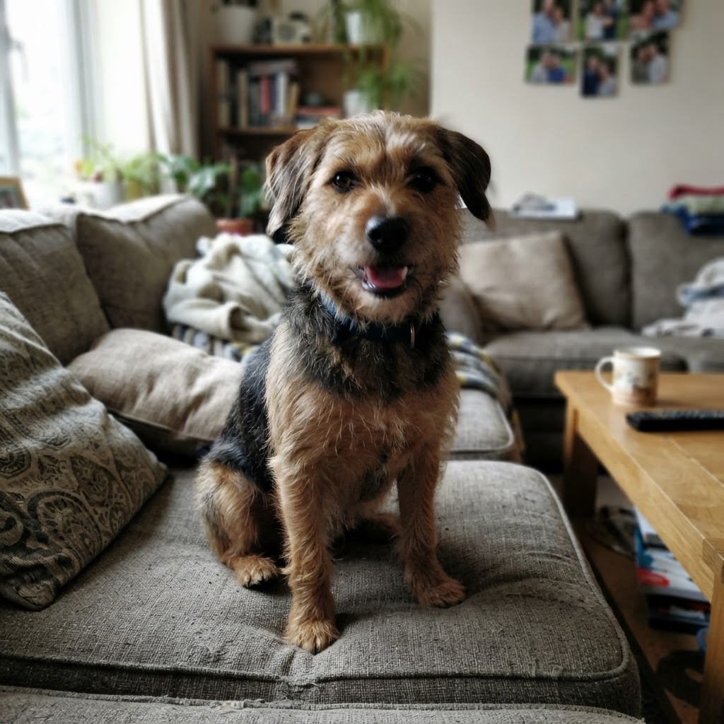 Customer dog photo