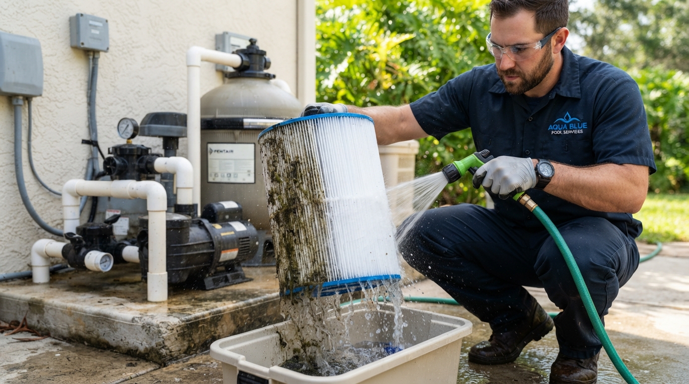 Pool Filter Check in Frisco, TX: Why Checking, Cleaning, and Replacing Your Pool Filter Matters
