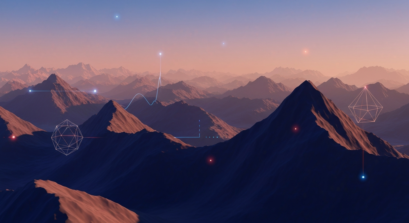 Abstract Digital Landscape