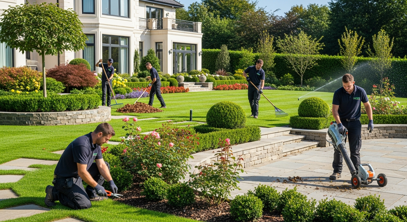 Landscaping professional