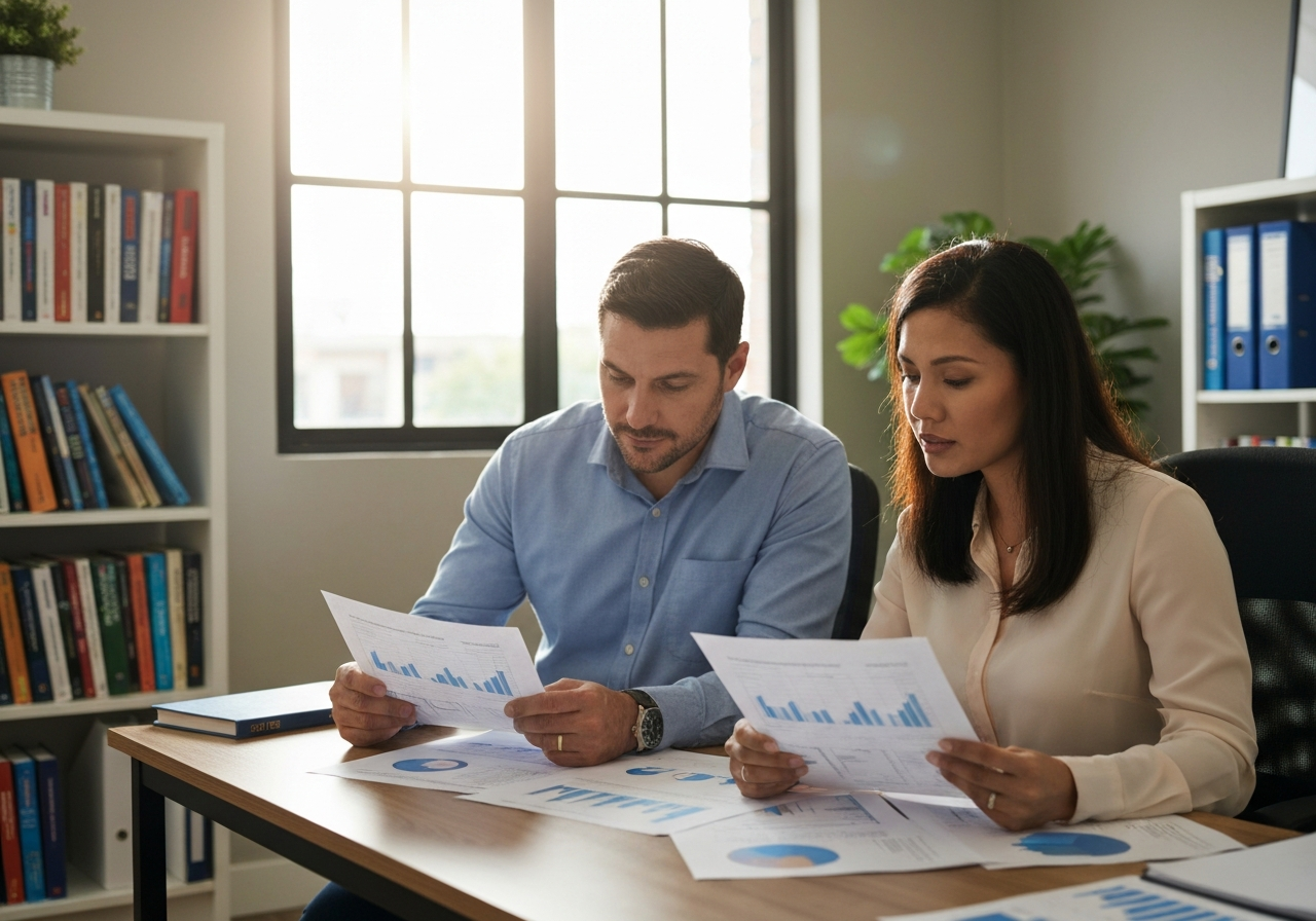 Professional consultation at BSTC accounting office