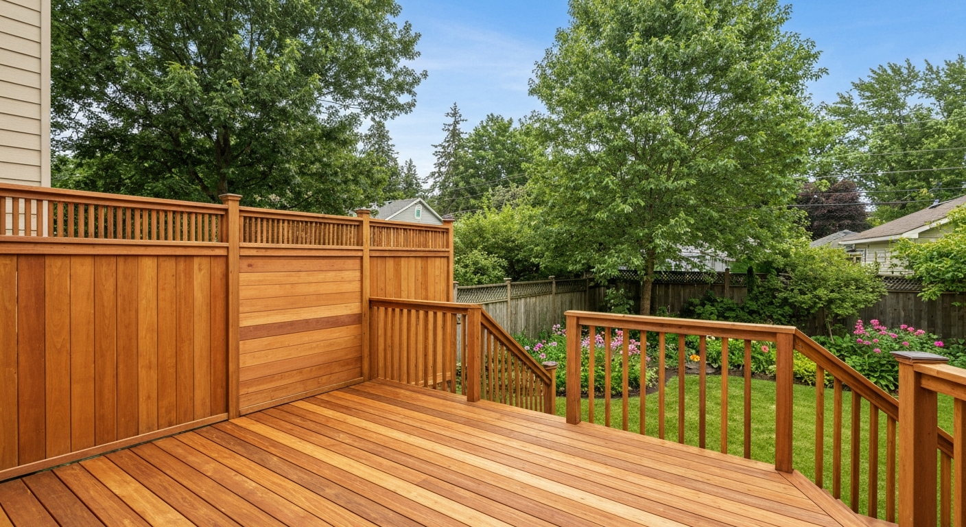 Deck and Fence Staining