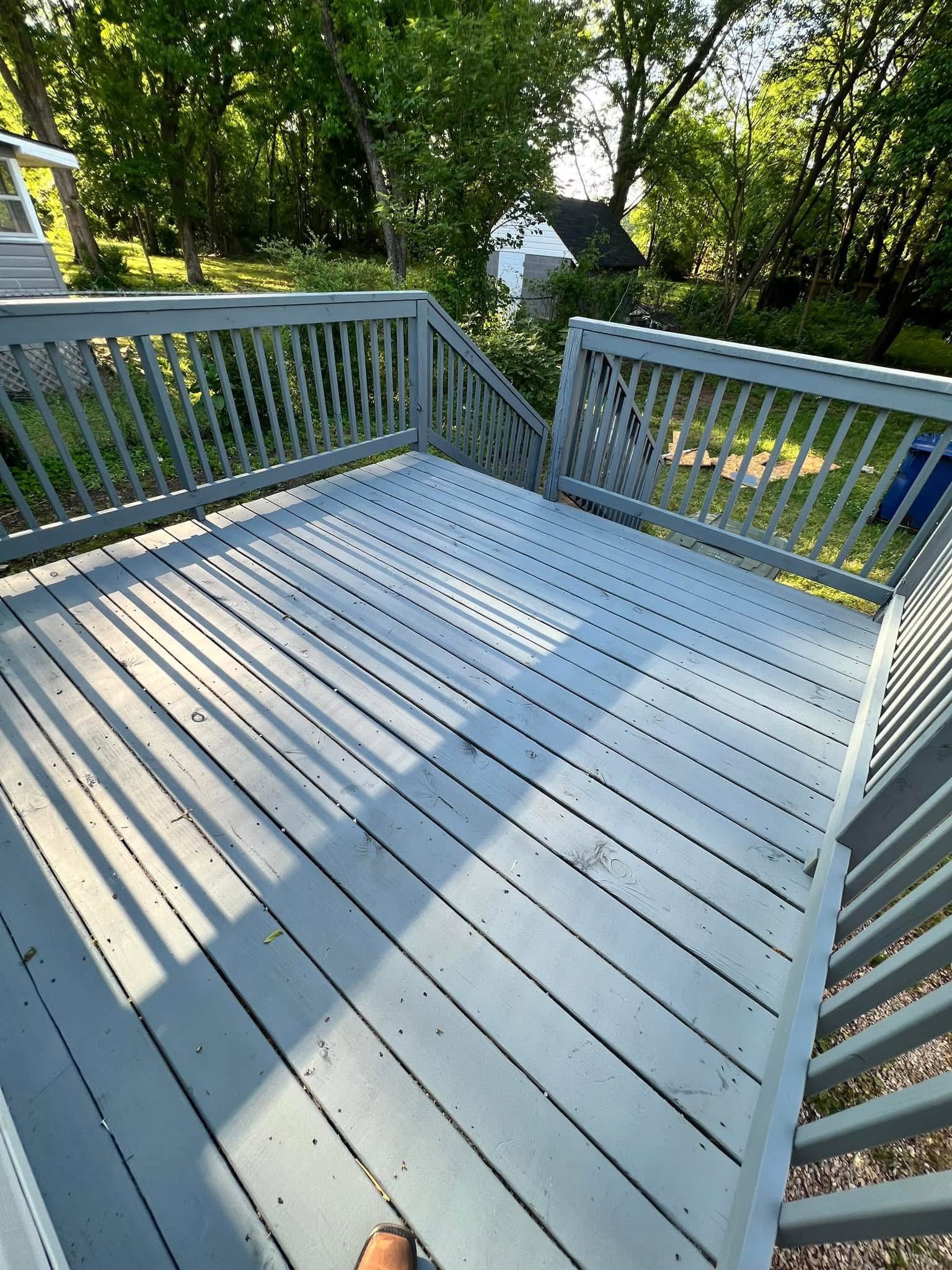 Deck Staining