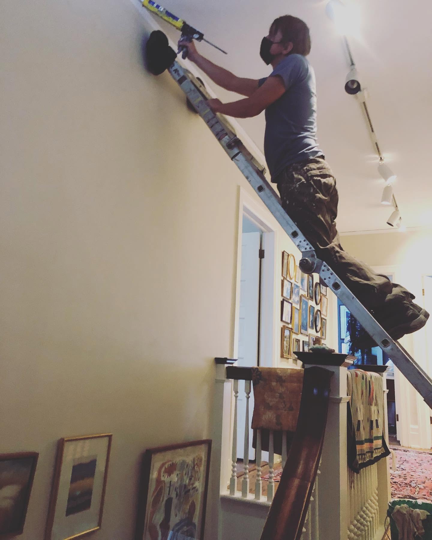 Interior Stairwell Painting