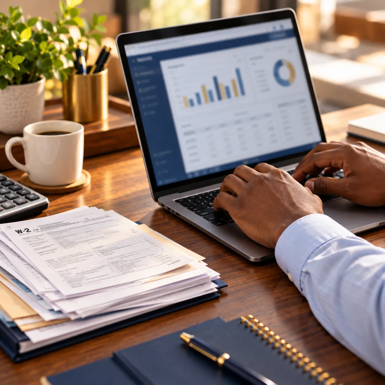 New tax preparer working through a first tax season checklist