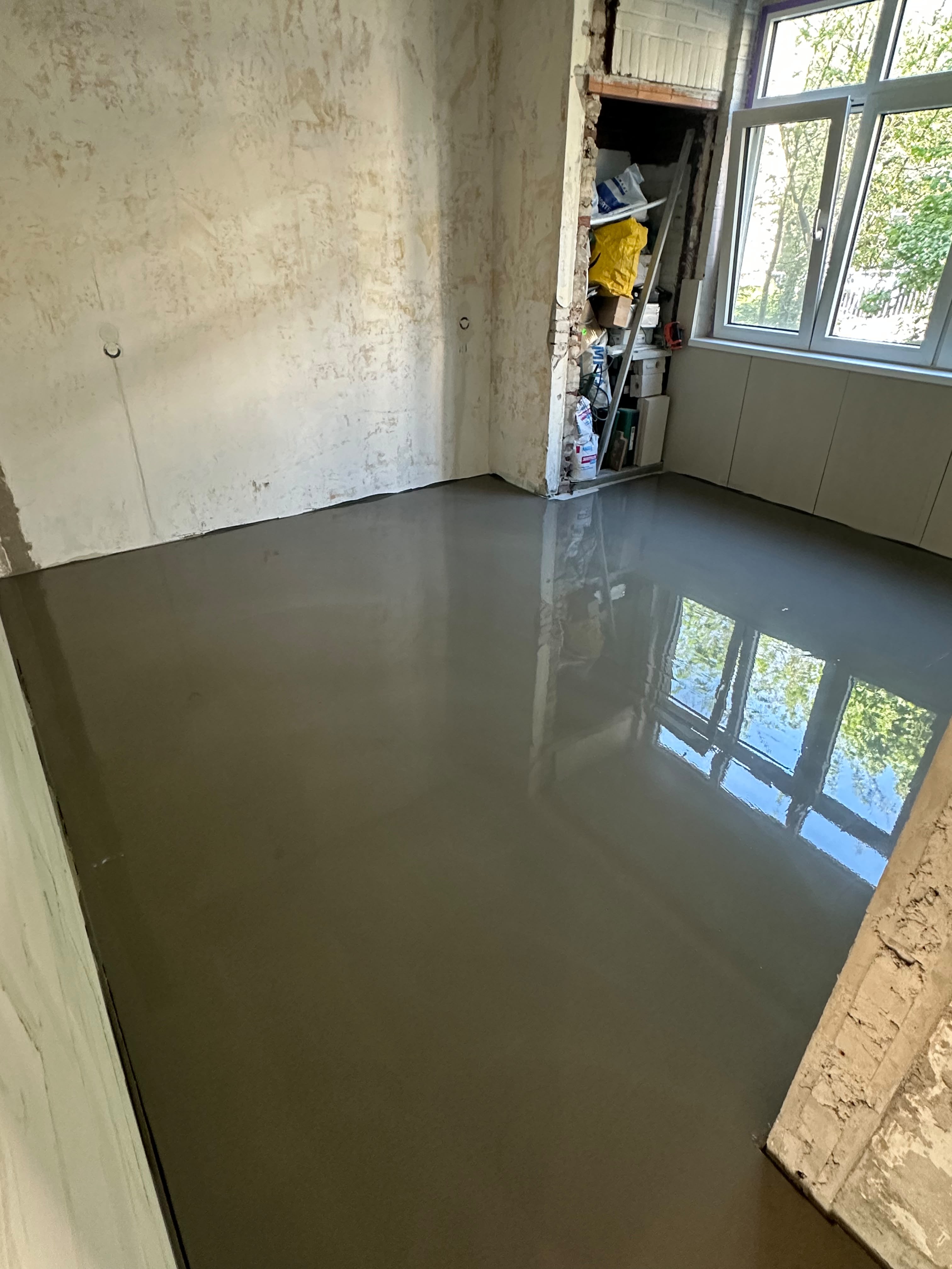 Vloerverwarming egaliseren