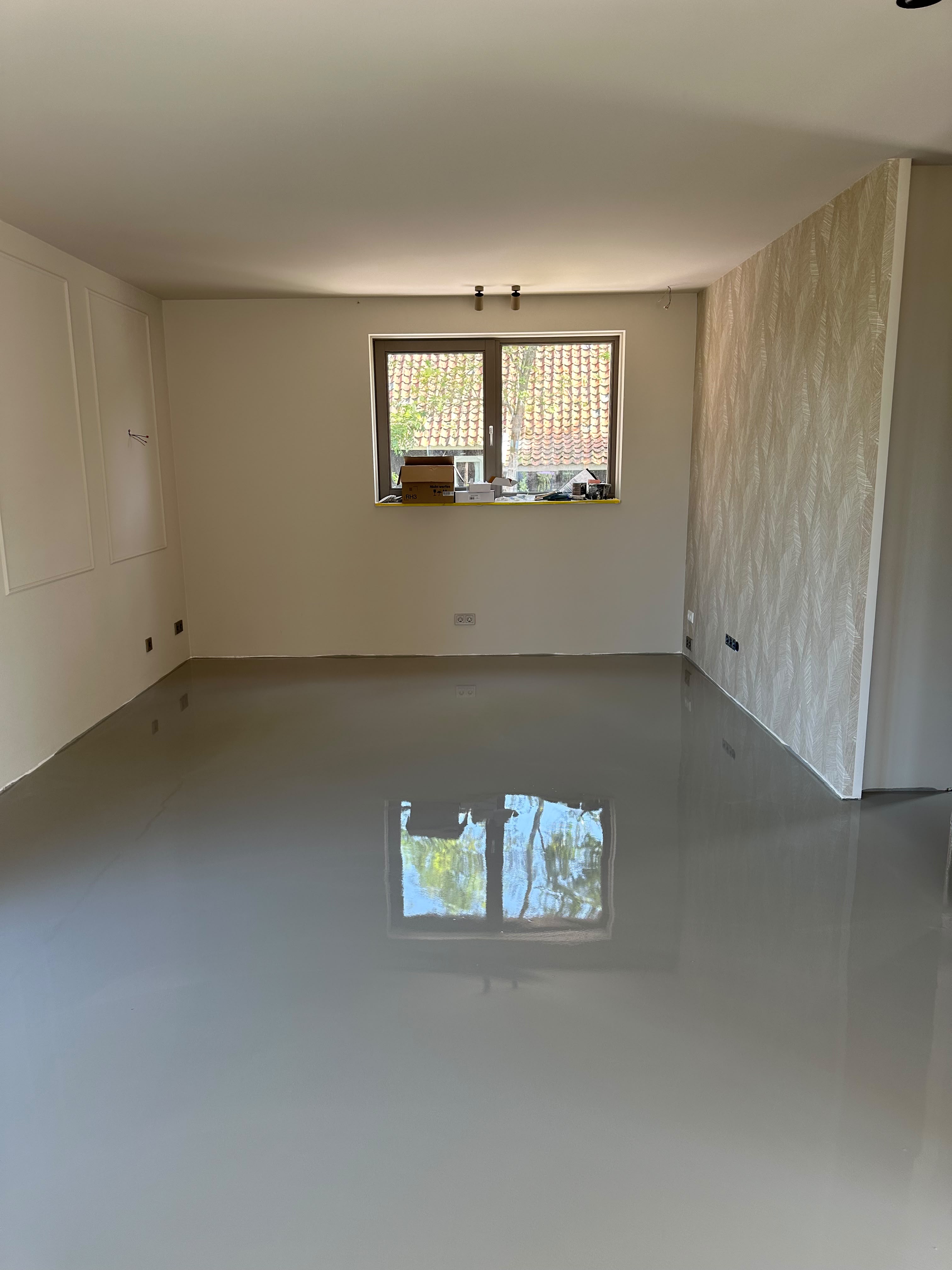 Woonkamer egaliseren
