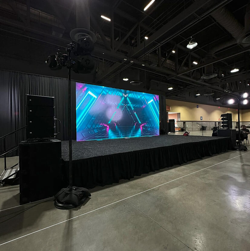 12.6' × 7' LED Video Wall