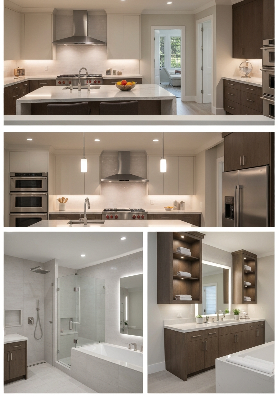 Kitchen & Bathroom
