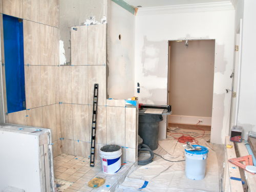 Shower Rough-in in Marietta