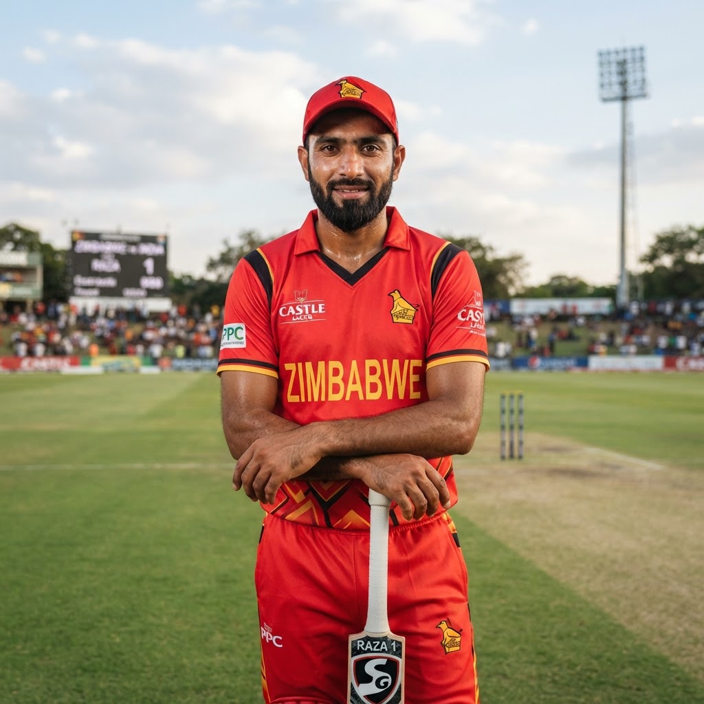 Sikandar Raza — Zimbabwean Cricket legend