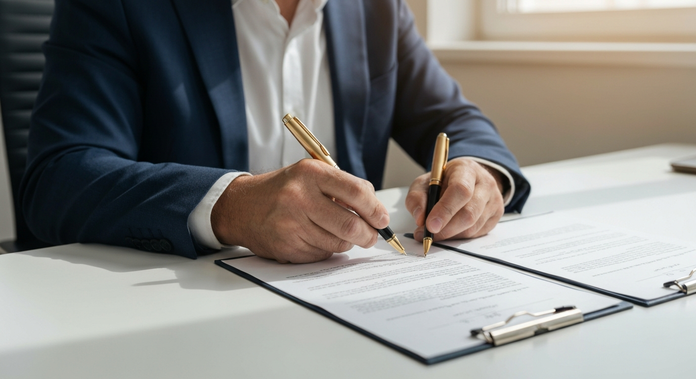 Signing LLC formation documents