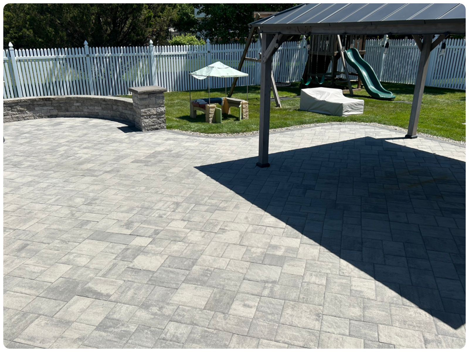 Paver Patio Restoration - Paver Cleaning, Sanding & Sealing in Mullica Hill, NJ