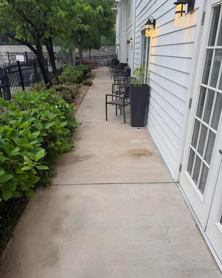Concrete Walkway Renewal - Pressure Washing in Washington Township, NJ