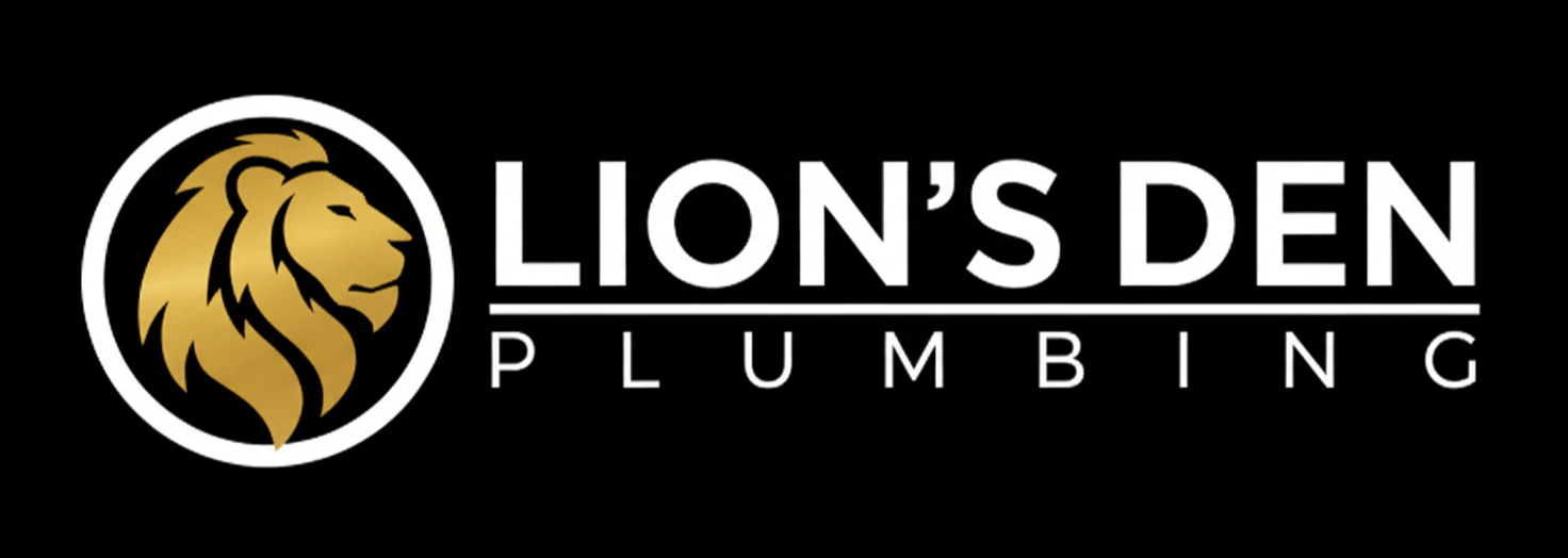 Lion's Den Plumbing Logo