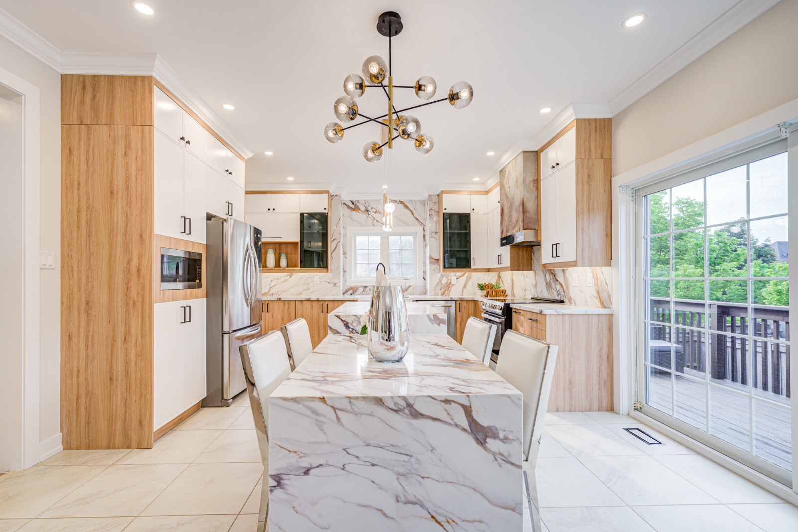 Marble Island Kitchen